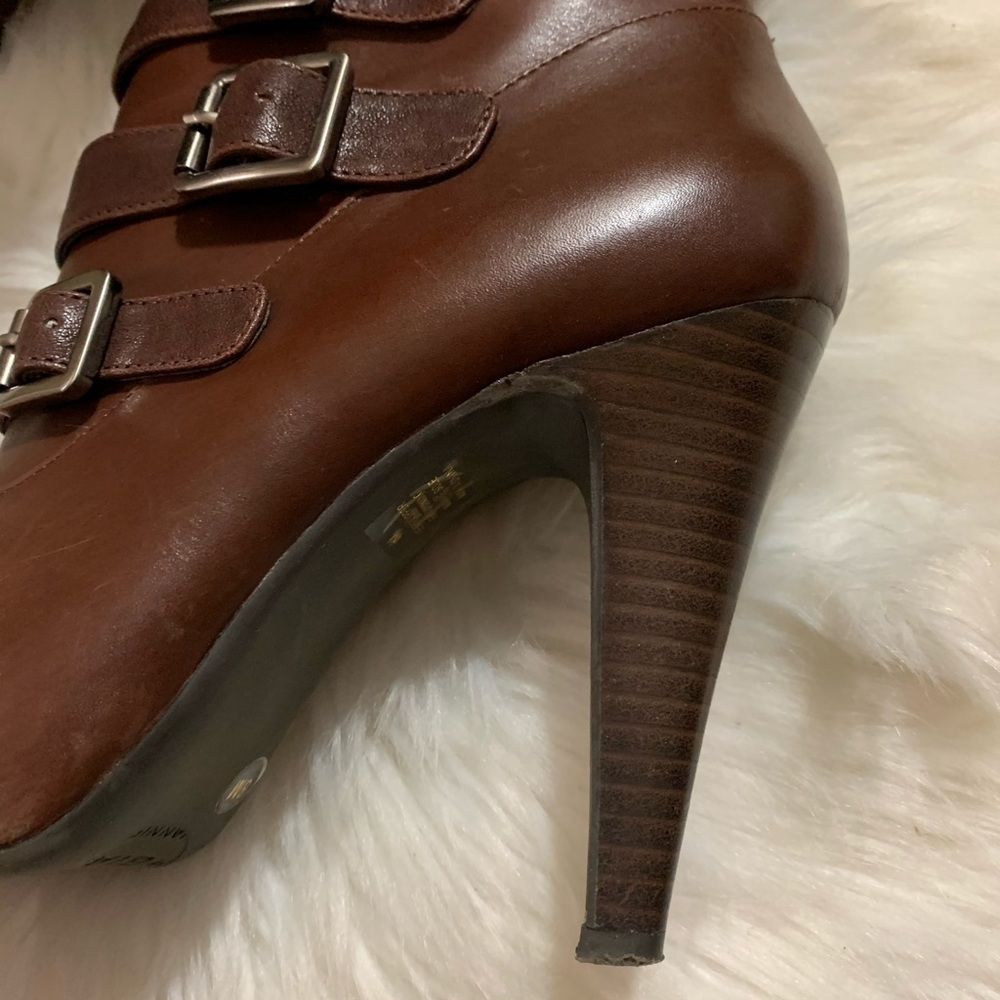 Gianni Bini Womens Strappy Heel Boots Size 8M - Picture 4 of 8